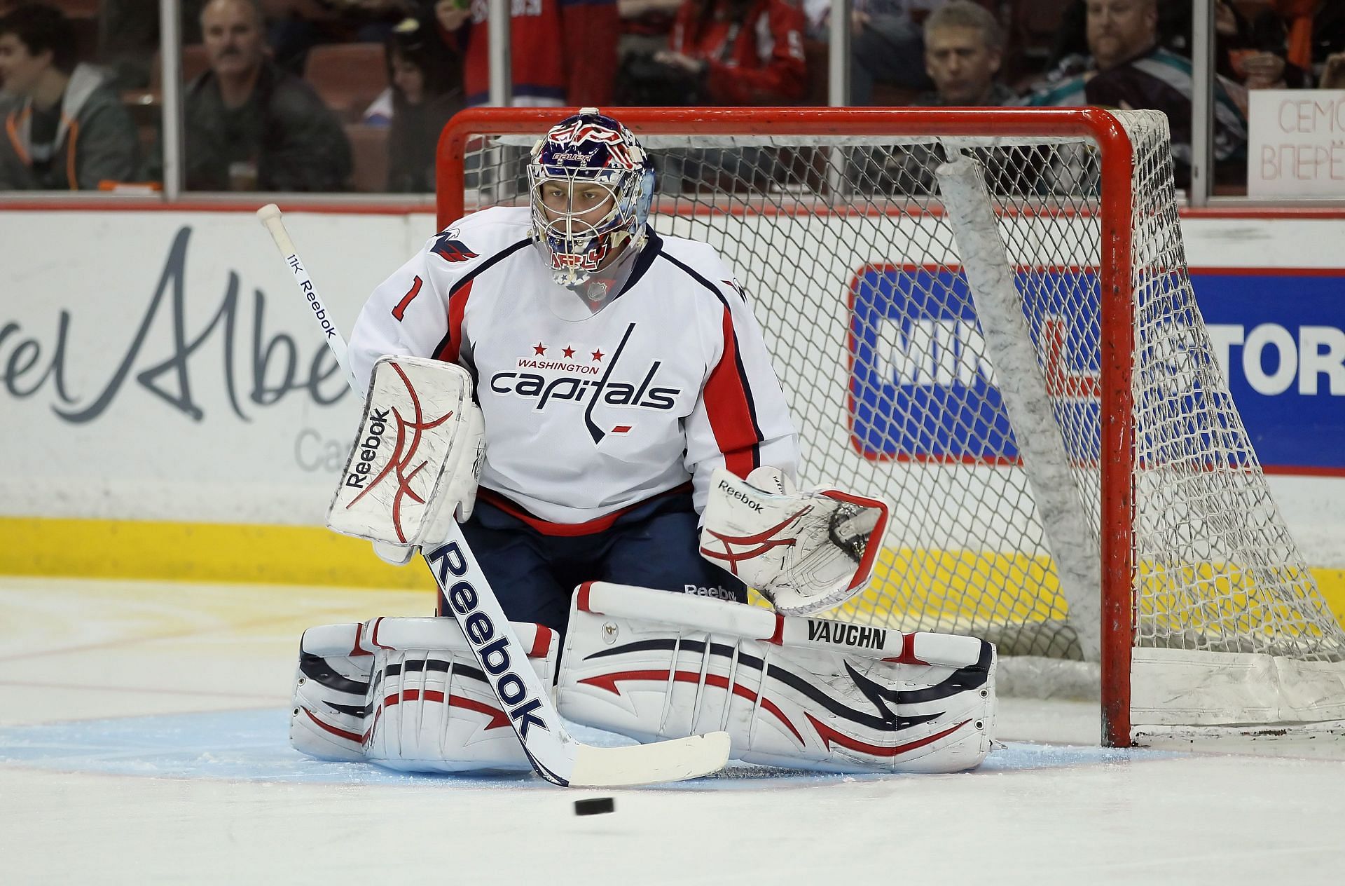Semyon Varlamov, Washington Capitals v Anaheim Ducks